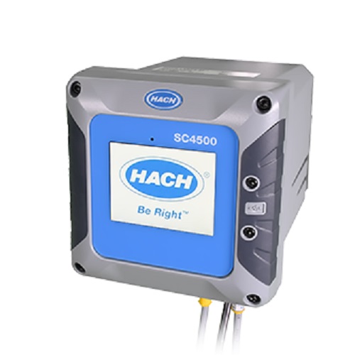 Contralador SC4500 para dos sensores digitales y 5 salidas de mA, 100-240VAC.