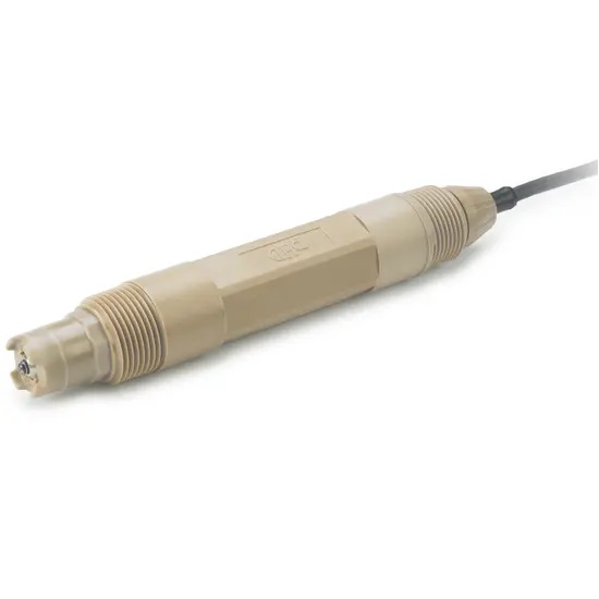 Sensor de pH análogo, tipo diferencial convertible, conexión de 1 pulgada con 4.5 m de cable