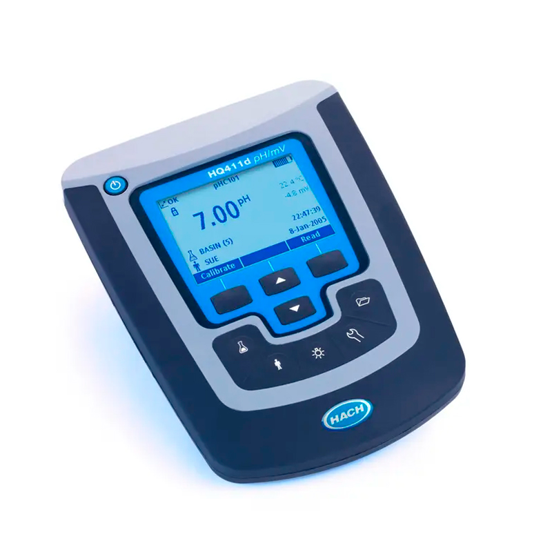 Medidor de pH/mV de entrada única para laboratorio pH y ORP