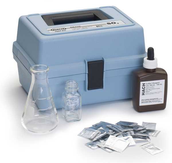 Set de prueba de sulfito, modelo SU-5