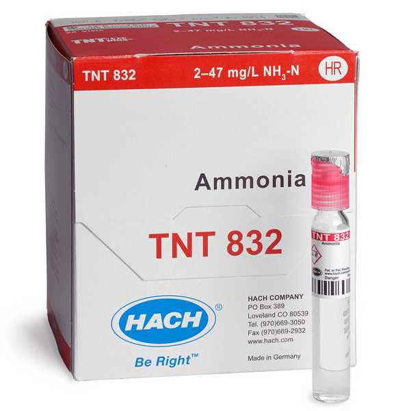 TNT+ para amoníaco, HR (2 - 47 mg/l NH₃-n) pk/25