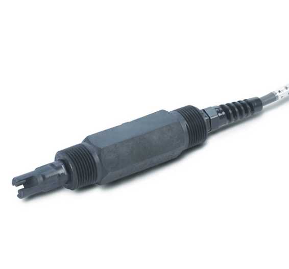 Sensor de conductividad de contacto de uso general, cuerpo de PPS, baja conductividad (k=0,5)