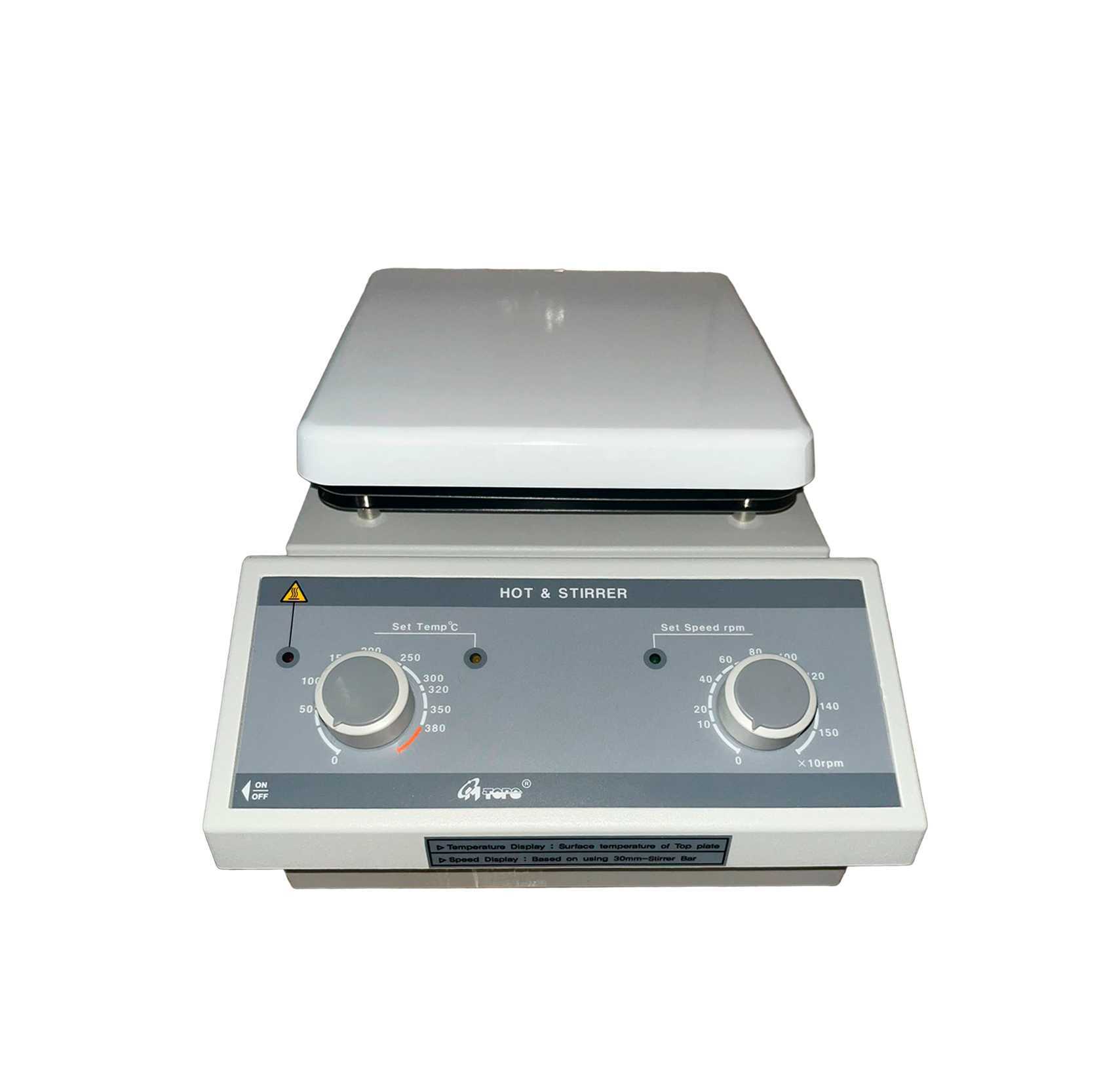 Agitador calentador análogo 110V