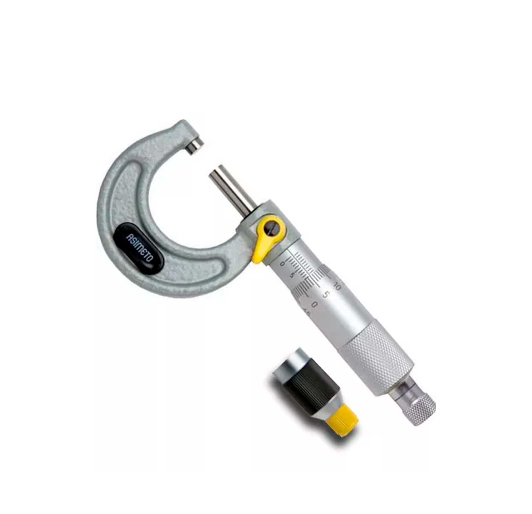 Micrómetro de exteriores 0 25 mm analógico