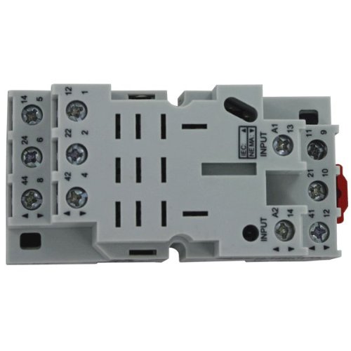 Base conector para relé de 11 contactos