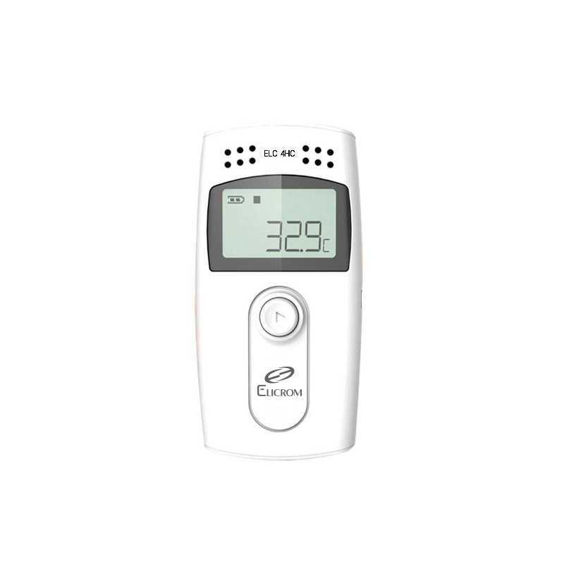 Datalogger de temperatura y humedad con sonda externa
