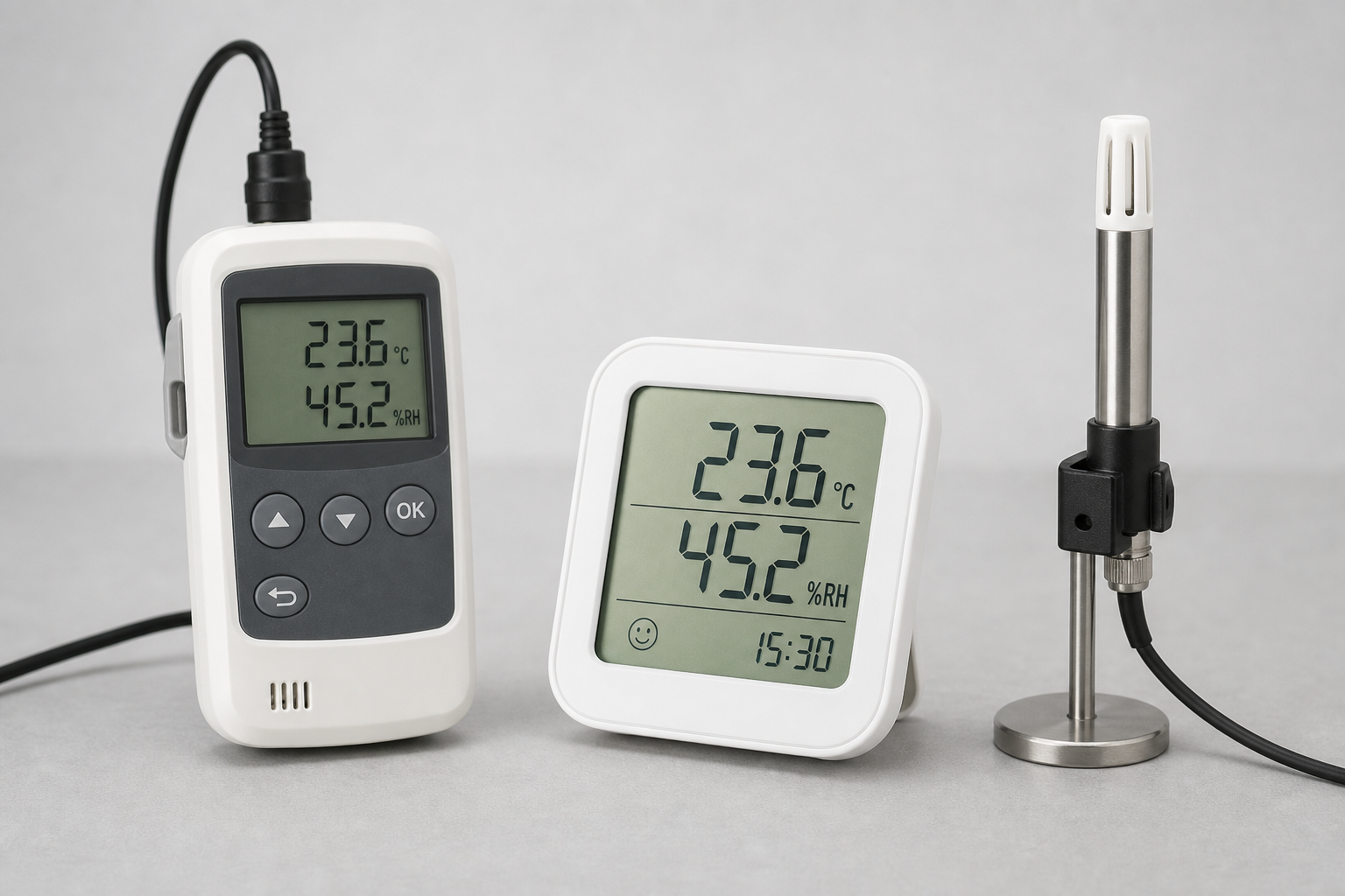 Termohigrômetros e dataloggers calibrados em São Paulo, Brasil